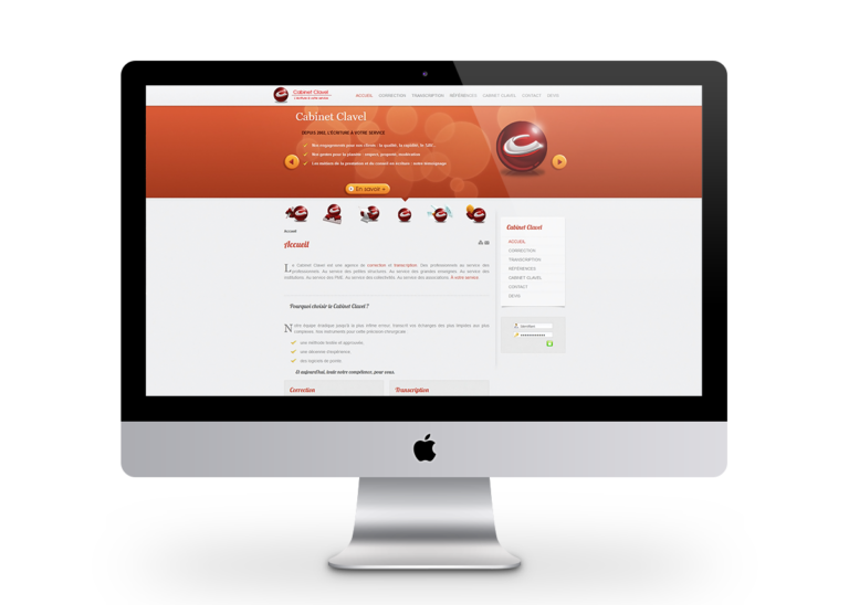 création site web agence