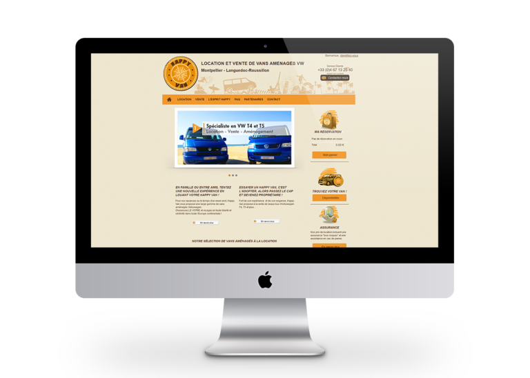 site web location van montpellier